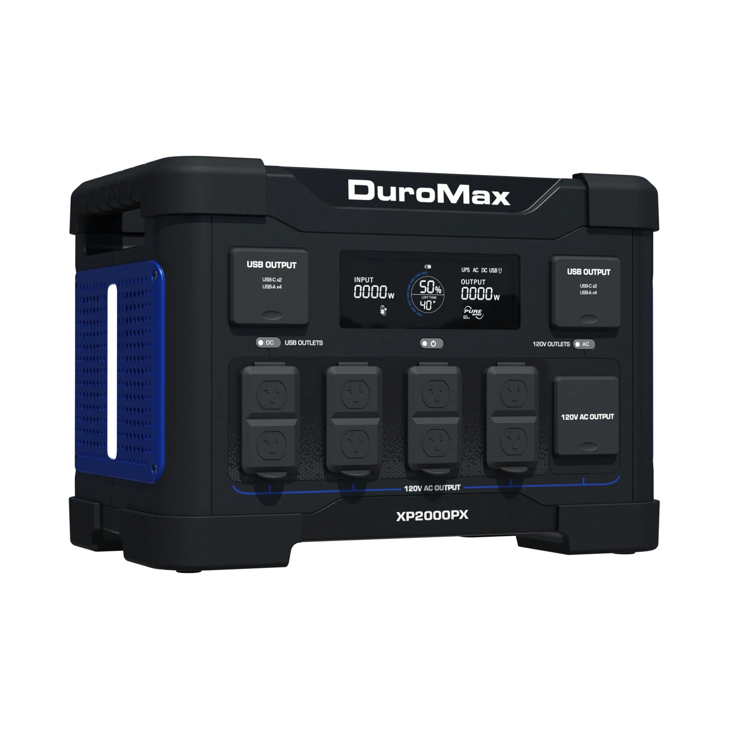2000 Watt 1843 Wh Lifepo4 Portable Battery Backup Power Station