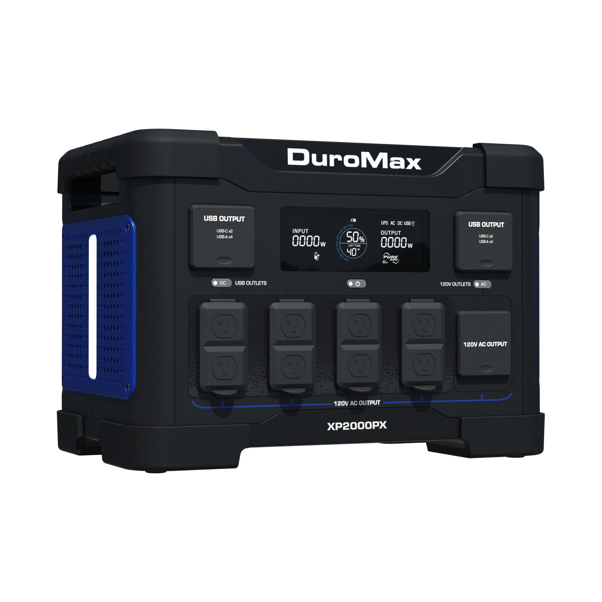 2000 Watt 1843 Wh Lifepo4 Portable Battery Backup Power Station